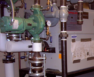 Commercial furnace unit installed by Stuart Mechanical in Auburn Hills, MI