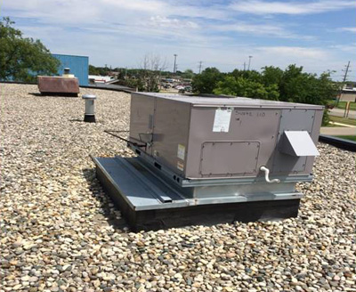 Stuart Mechanical's commercial ventilation installation in Auburn Hills, MI